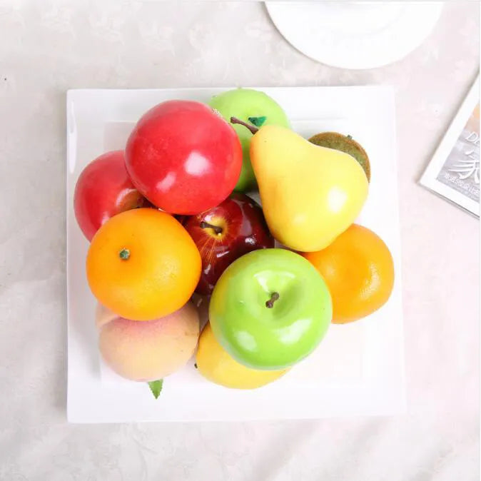 30pcs/lot simulation Artificial Fruits and Vegetables foam fruits children kids toys for Children's education toys 3.5-5cm