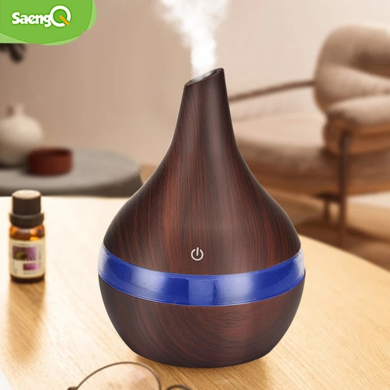 Wood Ultrasonic Air Humidifier